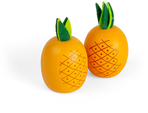 BigJigs jouet en bois ananas - jouet éducatif pour enfants