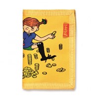 Kinderboeken portefeuille Fifi Brindacier jaune - accessoire enfant