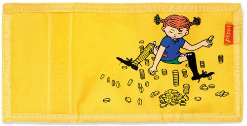 Kinderboeken portefeuille Fifi Brindacier jaune - accessoire enfant-3
