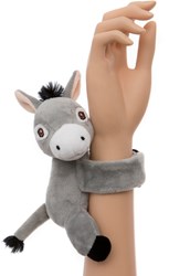 Living Nature peluche âne jouet en peluche - 24cm animal doux
