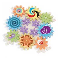 Quercetti Konstruktionsspielzeug Kaleido Gears Eco Baukasten 38-teilig-2