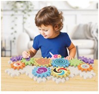 Quercetti Konstruktionsspielzeug Kaleido Gears Eco Baukasten 38-teilig-3
