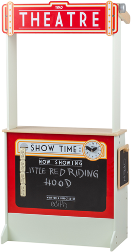 Tidlo boutique en bois et théâtre de marionnettes - théâtre de jeu