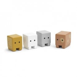 Micki Play World - Houten dierenset (4-delig)