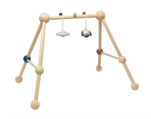PlanToys Holzspielzeug Spiel-Turnhalle-Orchard