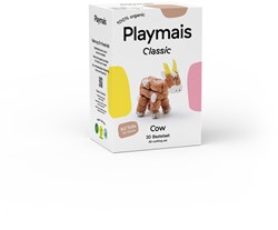 PlayMais Kreativ-Bastelset Kuh - nachhaltiges Spielzeug für Kinder