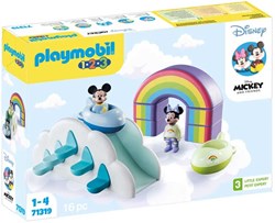 Playmobil Spielzeug Mickey Mouse Wolkenhaus - Disney 1.2.3 - Lernspaß