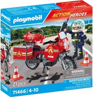 Playmobil Feuerwehr Spielset Action Heroes mit Zubehör - 71466