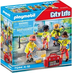 Playmobil City Life équipe de secours - figurine et accessoires