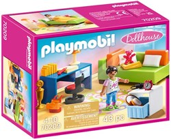 Playmobil Dollhouse chambre d'enfant avec canapé-lit - set chambre ado