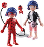 Playmobil Miraculous Spielset Marinette & Ladybug Actionfiguren-2