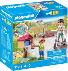 Playmobil Spielzeug My Life Büchertausch für Leseratten - nachhaltig und lehrreich