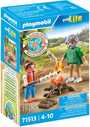 Playmobil Lagerfeuer Spielset My Life Marshmallows