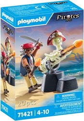 Playmobil Pirates Spielfigur Waffenmeister Piratenkanone