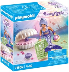 Playmobil Princess Magic Meerjungfrau Spielzeug mit Perlmutt Muschel