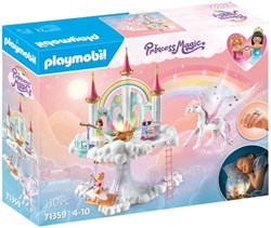 Playmobil Princess Magic Regenbogen-Schloss in den Wolken - Spielzeug Schloss