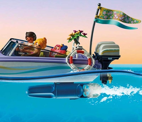 Playmobil City Life Jouet Voyage de noces en bateau rapide - 71366-3