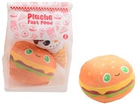 Johntoy Plush & Play  2 stuks fastfood in takeaway zak (3 ass.)-3