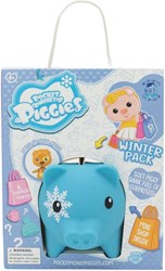 Play-Doh tirelire jouet Pocket Money Piggies coffret hiver coloré