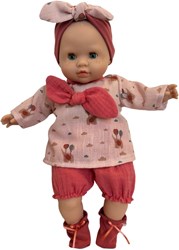 Paola Reina poupée bébé Manus Anastassia fille blanche yeux bleus 36cm poupées