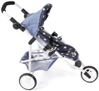 Bayer Chic Poppenbuggy jogging Lola (navy sterren)-3