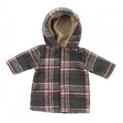 Skrallan Poppenkleding winterjas (36-40cm)