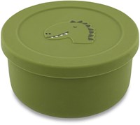Trixie boîte à goûter en silicone - Mr. Dino - lunchbox enfants - boîte à fruits école-2
