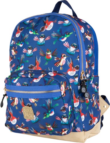 Pick & Pack Birds Rucksack M / Navy-2