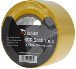 Precision Socken Tape Sport Gelb 38mm x 20m 5er Pack Rollen