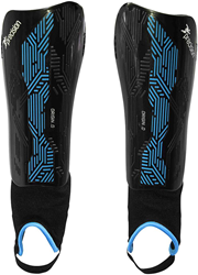 Precision Schienbein- und Knöchelschützer Origin.0 Black/Cyan XS Fußball