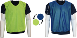 Precision Trainingsweste Sport Polyester gelb-blau Erwachsene