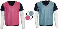 Precision chasuble d'entraînement sport polyester rose-bleu pour jeunes