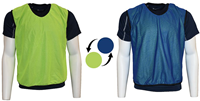 Precision chasuble d'entraînement mesh réversible jaune/bleu pour jeunes