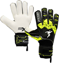Precision Junior Fusion X Flat Cut Finger Protect GK Gloves -  - 4