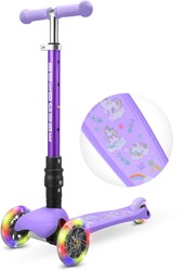 BOLDCUBE Trottinette à 3 roues Teeny Fold - Licorne