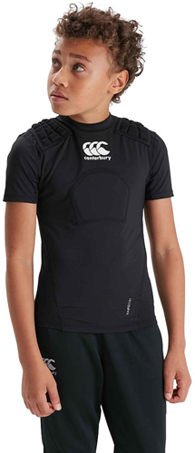 Canterbury Schutzweste Junior Rugby schwarz-weiß-silber Large Jungen