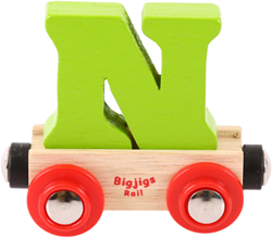 Bigjigs Lettre Train N