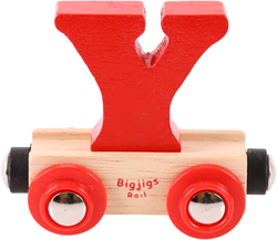 Bigjigs Buchstabe Zug Y