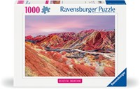 Ravensburger Puzzle Rainbow Mountains China 1000 Teile Landschaft-2