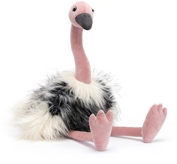 Jellycat Peluche Ramonda Struisvogel - 15x15x55cm