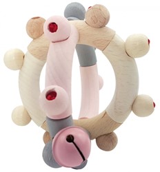 Hess Rammelaar bol (naturel/roze)
