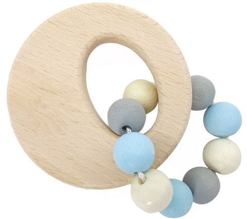 Hess hochet jouet cercle naturel bleu éducatif