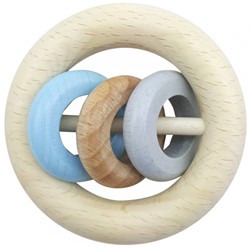 Hess Rammelaar met 3 ringen (naturel/blauw)
