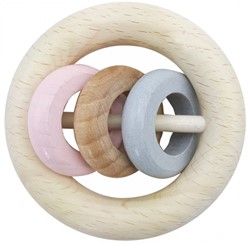 Hess Rammelaar met 3 ringen (naturel/roze)