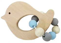 Hess Rammelaar vogel (naturel/blauw)