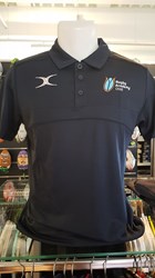 Gilbert Rugby Polo Rugby Academy Ost Größe M Sportshirt