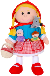 Fiesta Crafts >Red Riding Hood Set Hand Puppet