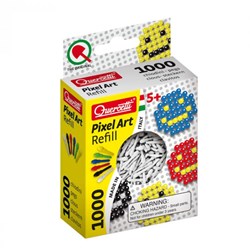 Quercetti Pixel Art recharge blanche 1000 pièces - kit créatif