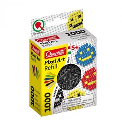 Quercetti Pixel Art noir 1000 pièces - set de recharge jouet