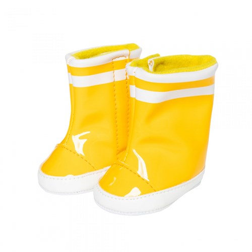 Heless Puppen Gummistiefel gelb 30-34cm Kunststoff Spielzeug